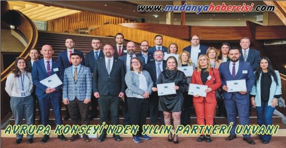 AVRUPA KONSEYݒNDEN YILIN PARTNER UNVANI